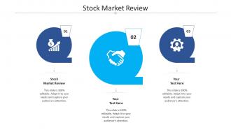 Stock market review ppt powerpoint presentation inspiration demonstration cpb