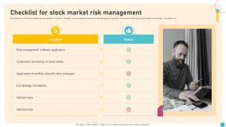 Stock Market Risk Powerpoint Ppt Template Bundles Idea Colorful