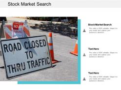 Stock market search ppt powerpoint presentation gallery layout cpb