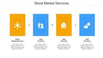 Stock Market Services Ppt Powerpoint Presentation Professional Design Ideas Cpb