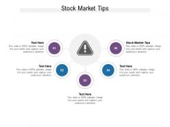 Stock market tips ppt powerpoint presentation model show cpb