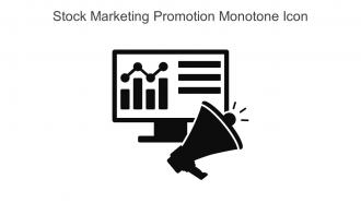 Stock Marketing Promotion Monotone Icon In Powerpoint Pptx Png And Editable Eps Format
