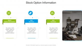 Stock Option Information In Powerpoint And Google Slides Cpb