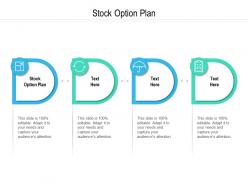 Stock option plan ppt powerpoint presentation infographics background image cpb
