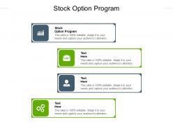 Stock option program ppt powerpoint presentation icon example file cpb