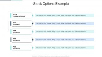 Stock Options Example In Powerpoint And Google Slides Cpb