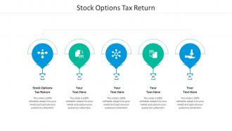 Stock options tax return ppt powerpoint presentation styles professional cpb