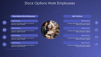Stock Options Work Employees In Powerpoint And Google Slides Cpb