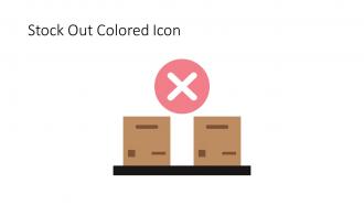 Stock Out Colored Icon In Powerpoint Pptx Png And Editable Eps Format