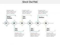 Stock out risk ppt powerpoint presentation show format cpb