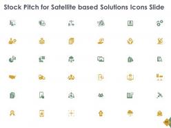 Stock pitch for satellite based solutions powerpoint presentation ppt slide template