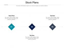 Stock plans ppt powerpoint presentation show shapes cpb