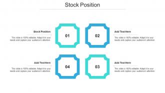 Stock Position Ppt Powerpoint Presentation Inspiration Guidelines Cpb