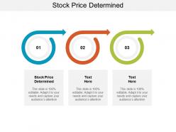 Stock price determined ppt powerpoint presentation layouts outfit cpb