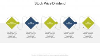 Stock Price Dividend In Powerpoint And Google Slides Cpb