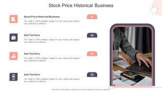 Stock Price Historical Business In Powerpoint And Google Slides Cpb