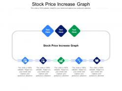 Stock price increase graph ppt powerpoint presentation portfolio mockup cpb