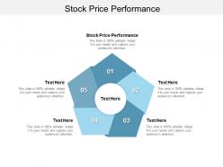 Stock price performance ppt powerpoint presentation inspiration cpb