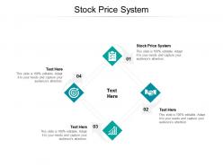 Stock price system ppt powerpoint presentation ideas template cpb