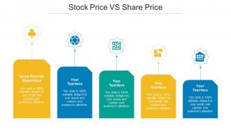 Stock Price Vs Share Price Ppt Powerpoint Presentation Portfolio Slides Cpb