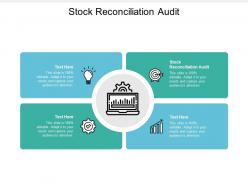 Stock reconciliation audit ppt powerpoint presentation professional inspiration cpb