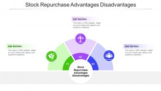 Stock Repurchase Advantages Disadvantages In Powerpoint And Google Slides Cpb