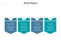 Stock return ppt powerpoint presentation pictures design templates cpb
