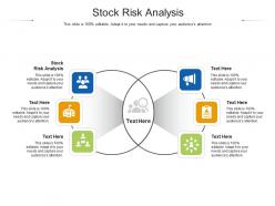 Stock risk analysis ppt powerpoint presentation model visuals cpb