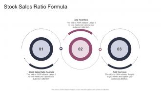 Stock Sales Ratio Formula In Powerpoint And Google Slides Cpb