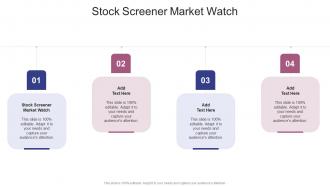 Stock Screener Market Watch In Powerpoint And Google Slides Cpb