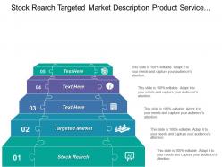 Stock search targeted market description product service understand customer