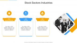 Stock Sectors Industries In Powerpoint And Google Slides Cpb