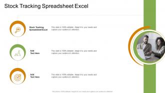Stock Tracking Spreadsheet Excel In Powerpoint And Google Slides Cpb