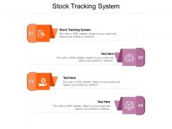Stock tracking system ppt powerpoint presentation file example cpb