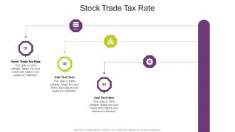 Stock Trade Tax Rate In Powerpoint And Google Slides Cpb