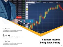 Stock Trading Business Investor Individual Monitoring Analyzing Performance