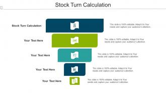 Stock Turn Calculation Ppt Powerpoint Presentation Layouts Pictures Cpb