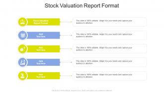 Stock Valuation Report Format In Powerpoint And Google Slides Cpb