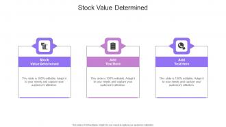 Stock Value Determined In Powerpoint And Google Slides Cpb