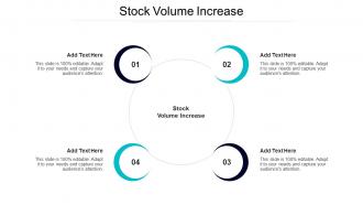 Stock Volume Increase Ppt Powerpoint Presentation Graphics Cpb