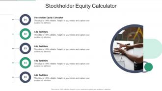 Stockholder Equity Calculator In Powerpoint And Google Slides Cpb