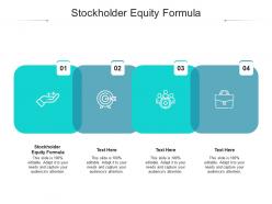 Stockholder equity formula ppt powerpoint presentation gallery slideshow cpb