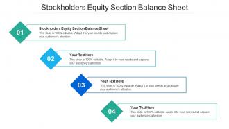 Stockholders equity section balance sheet ppt powerpoint presentation professional cpb
