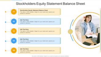 Stockholders Equity Statement Balance Sheet In Powerpoint And Google Slides Cpb