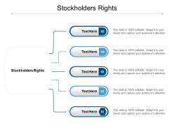 Stockholders rights ppt powerpoint presentation model objects cpb