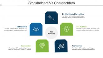 Stockholders Vs Shareholders Ppt Powerpoint Presentation Outline Portfolio Cpb