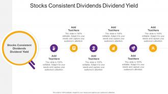 Stocks Consistent Dividends Dividend Yield In Powerpoint And Google Slides Cpb
