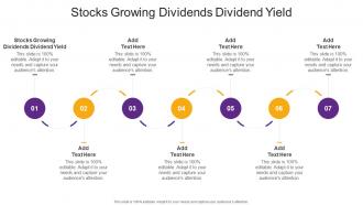 Stocks Growing Dividends Dividend Yield In Powerpoint And Google Slides Cpb