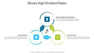 Stocks High Dividend Rates In Powerpoint And Google Slides Cpb