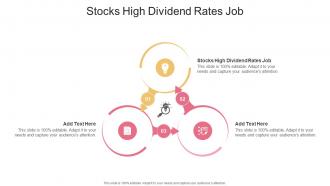 Stocks High Dividend Rates Job In Powerpoint And Google Slides Cpb